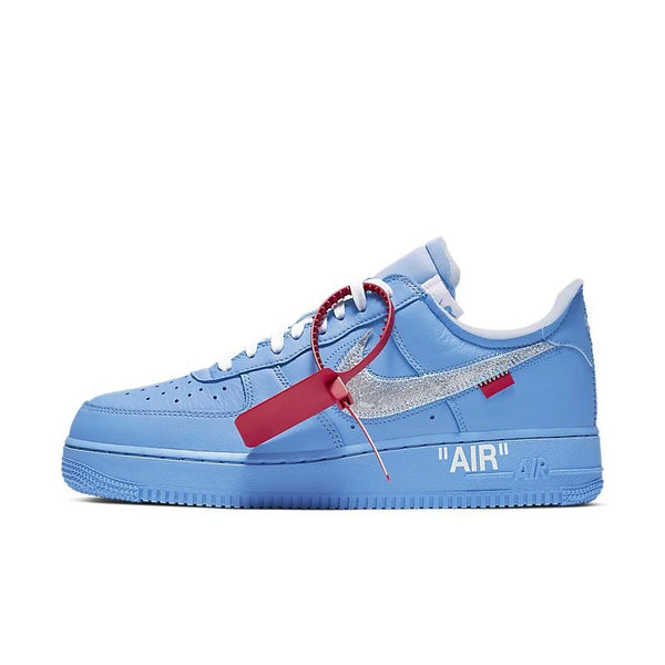 Tênis Nike Air Force 1 Low OFF-White MCA University Blue